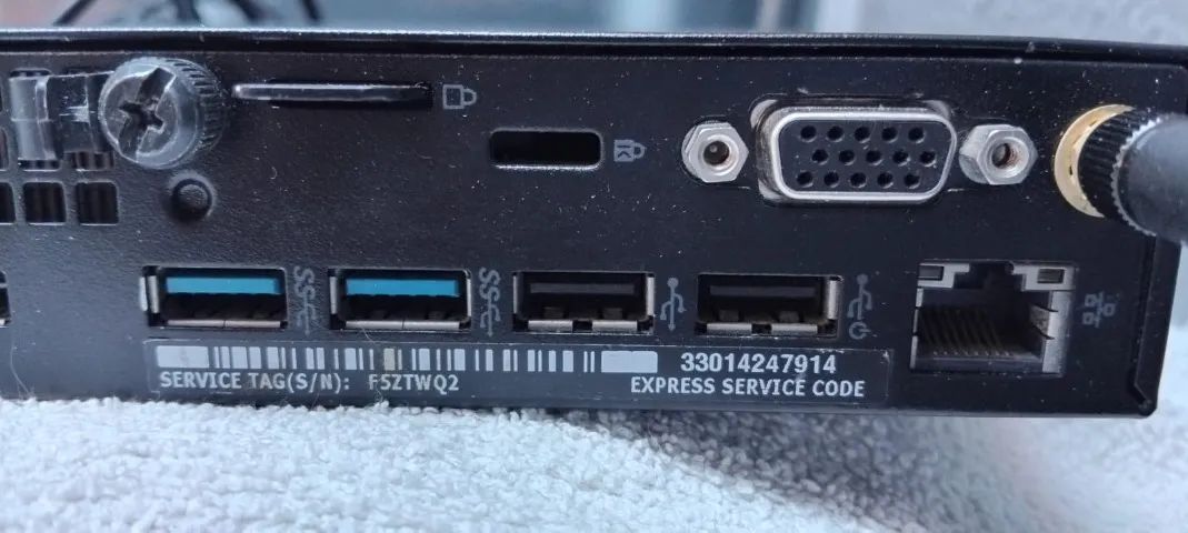 Mini PC Dell I5 3050 7ª Ger 16g Ddr4 Ssd240gb Hdmi W10 Pro Wifi - Foto 3