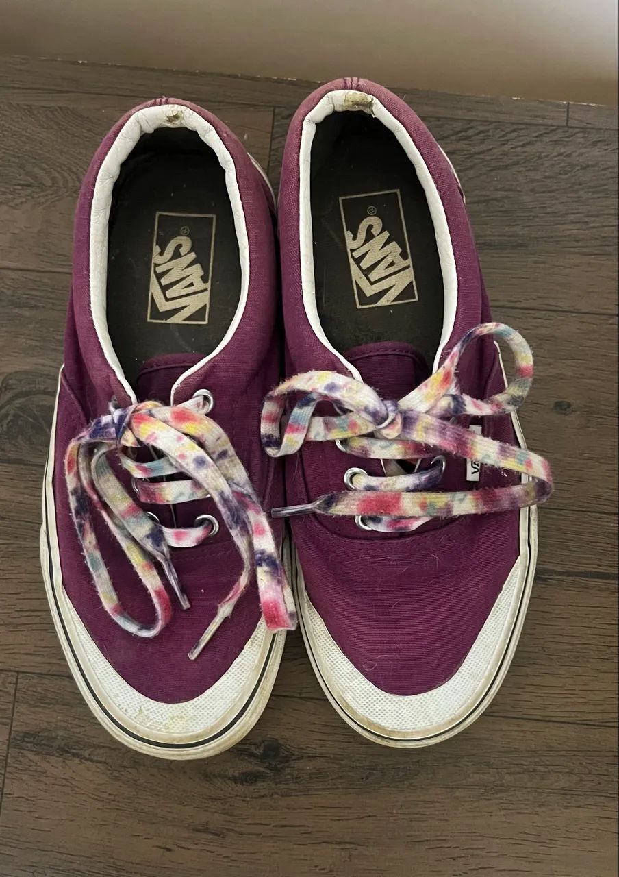 tênis vans original número 36 na cor roxa