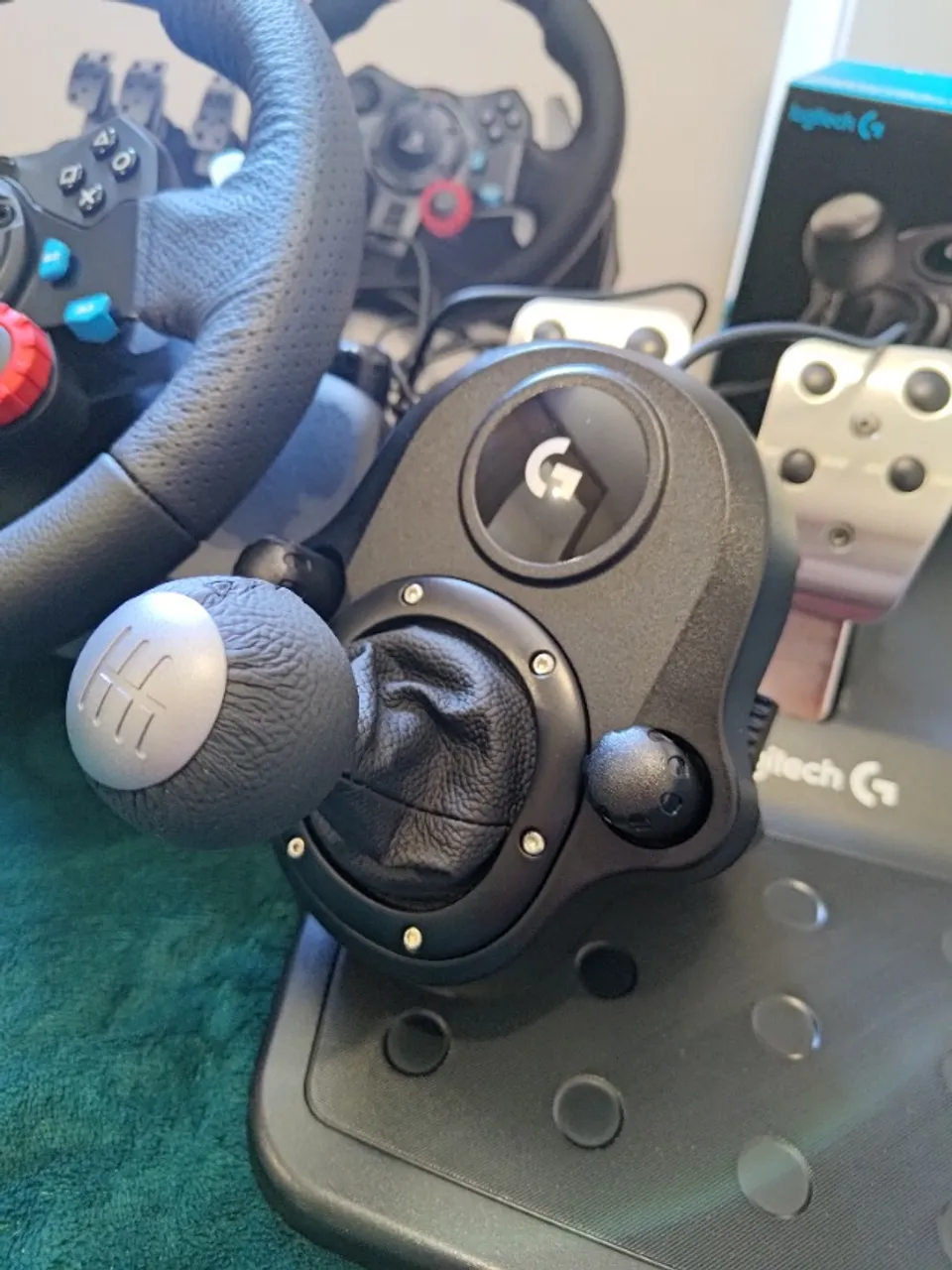 Câmbio Logitech Driving Force