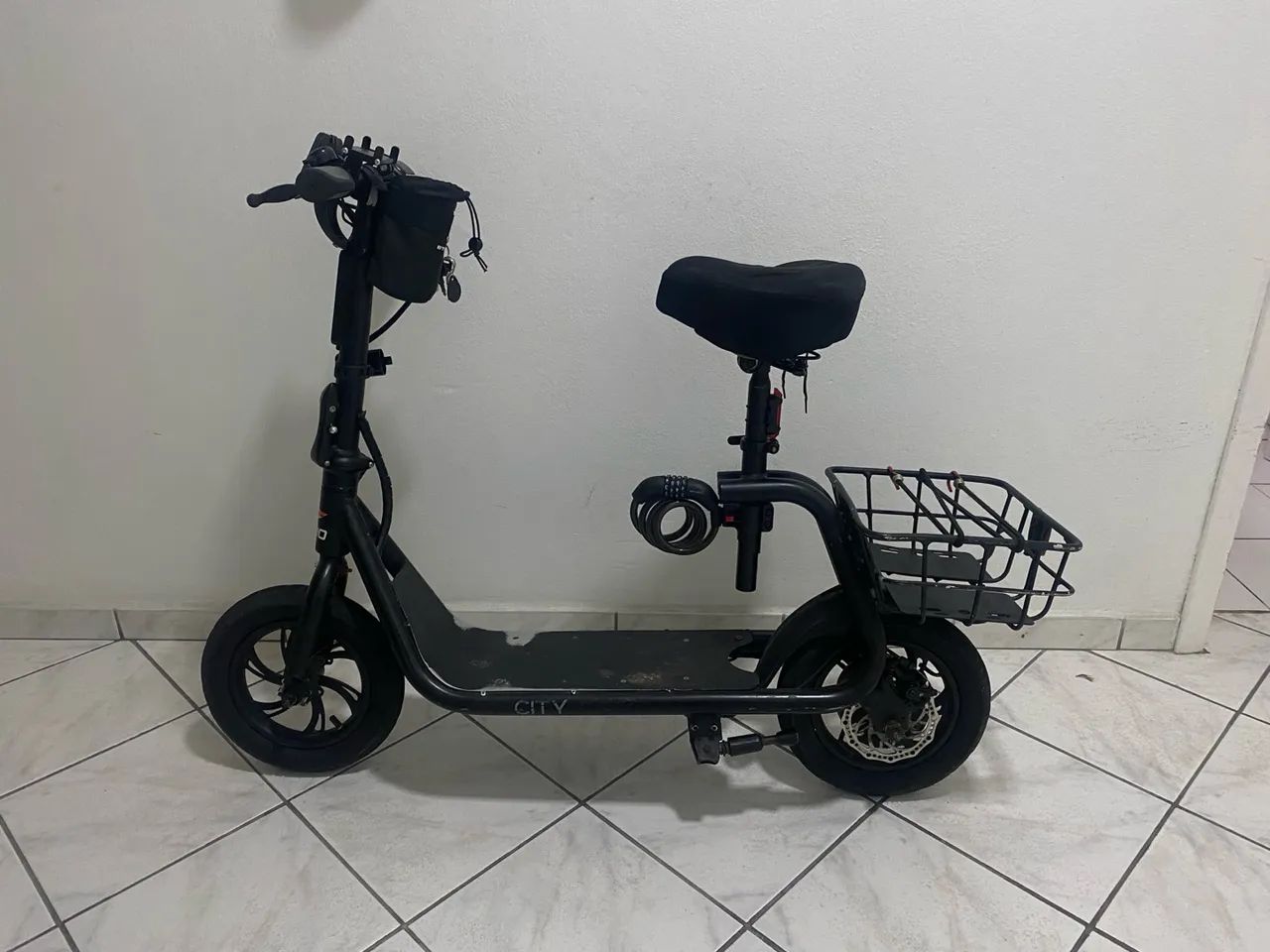 Patinete Elétrico City Preto