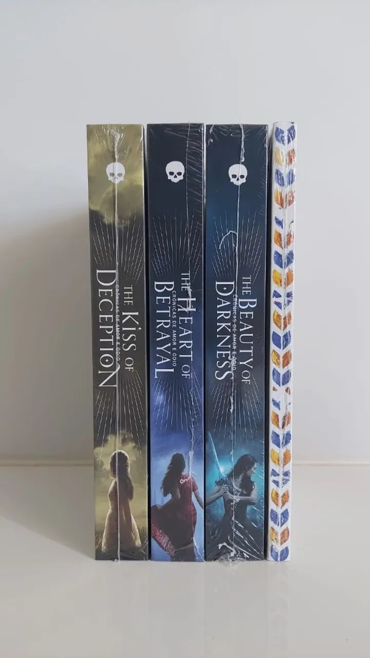 Coleção Crônicas de Amor e Ódio completa 4 volumes Mary E. Pearson Darkside Lacrados - Foto 2