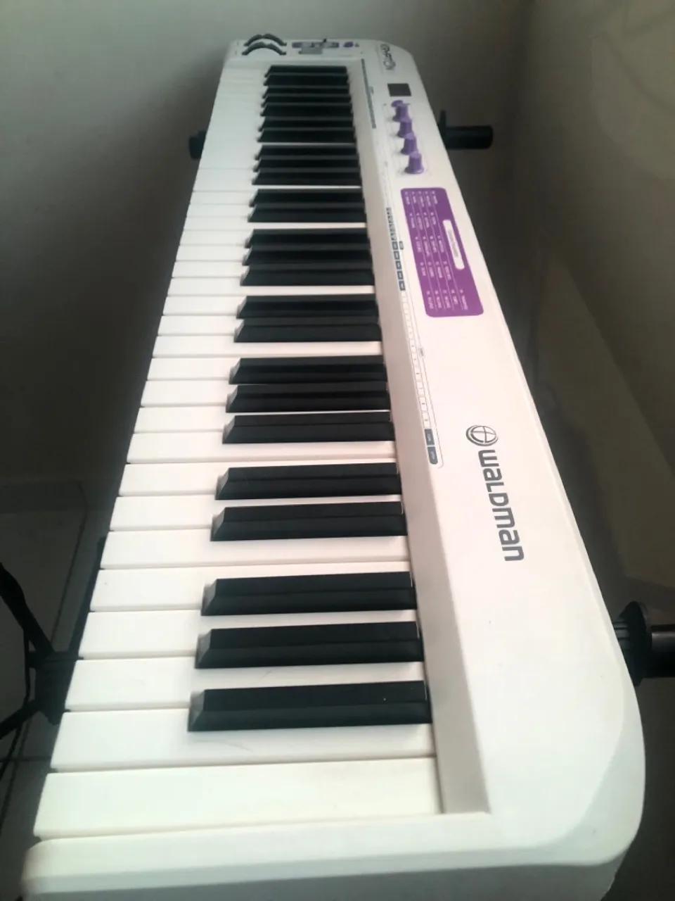 Teclado Controlador MIDI Waldman MIDI