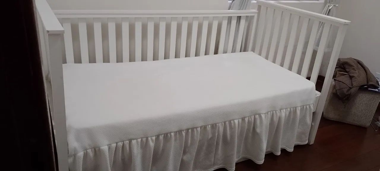 Bicama uma retrátil, dois colchões incluso 