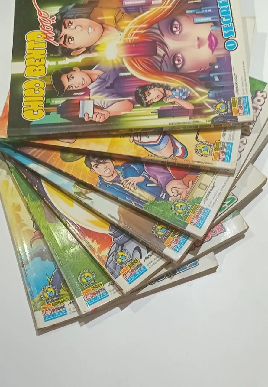 Mangás Chico Bento Moço: Edições 49, 51 à 56