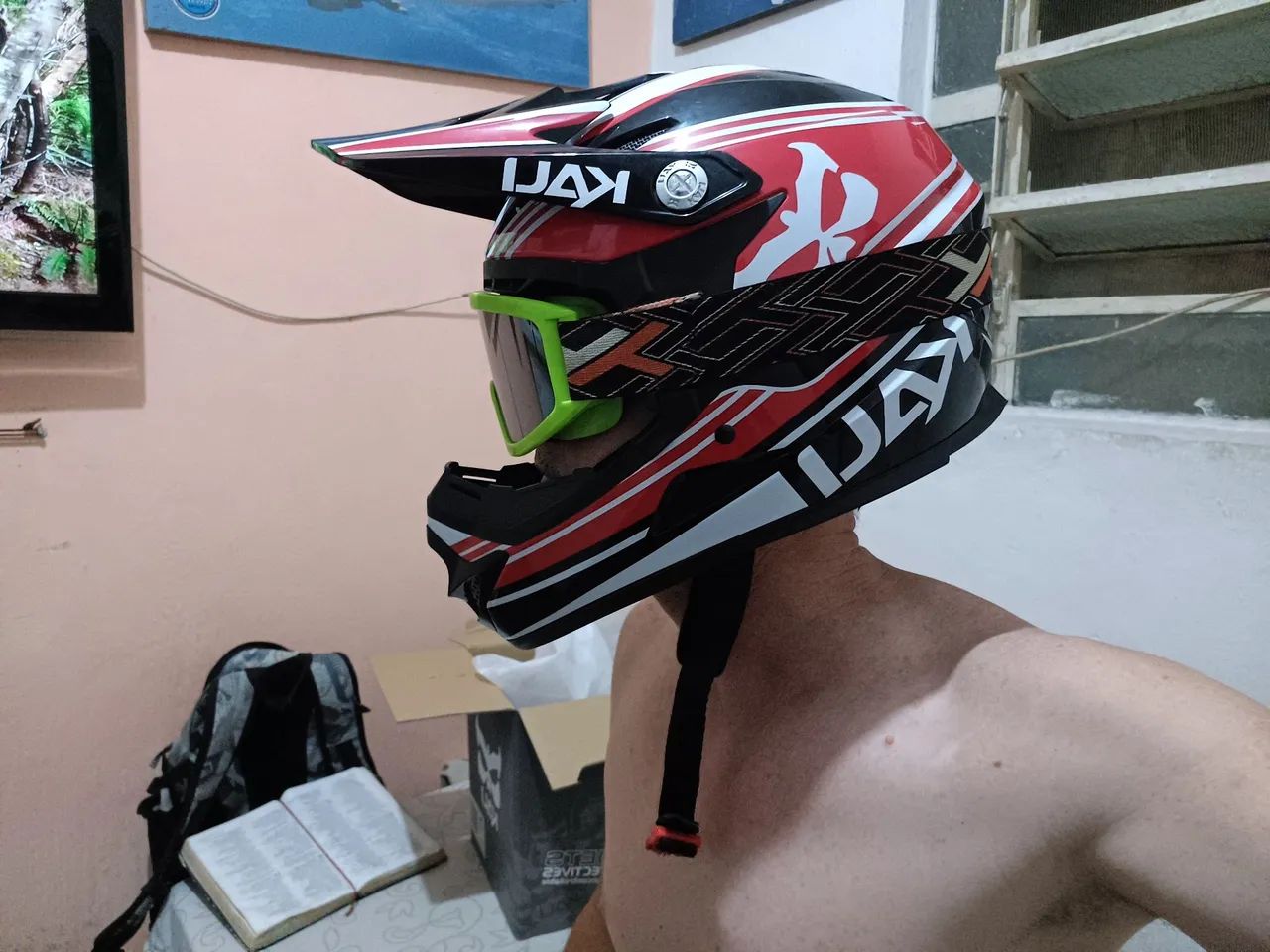 Capacete kali downhill  - Foto 2