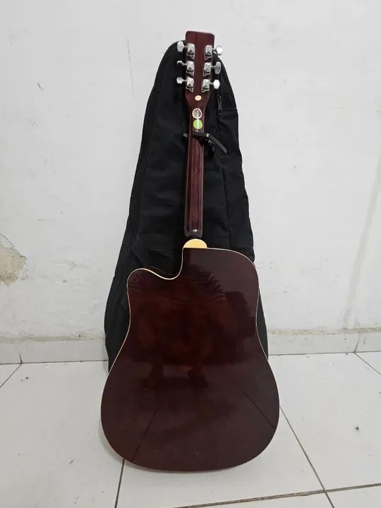 Violão Elétrico Memphis Tagima - Cordas de aço MODELO MD18 - Foto 5