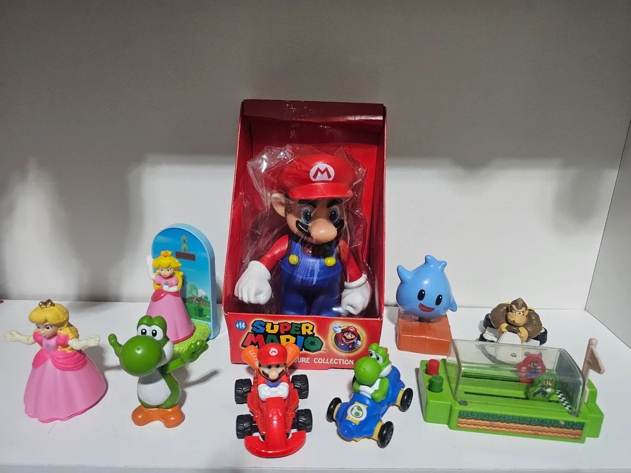 Lote de Brinquedos Mario Bros 