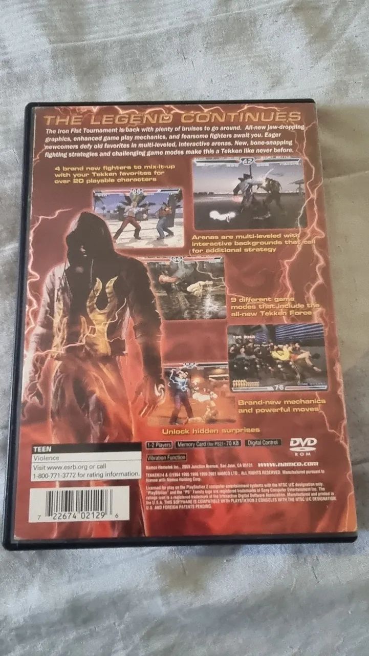Tekken 4 Original - PlayStation 2 - Foto 2