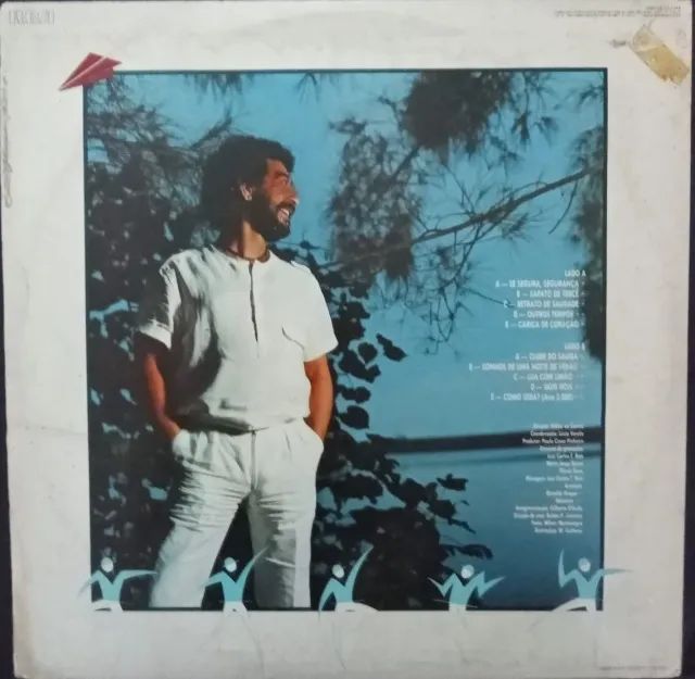 LP - Disco vinil - João Nogueira - Bem transado - Ano 1983