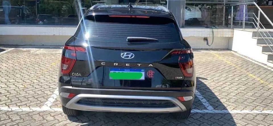 CRETA 1.0 TGDI FLEX PLATINUM AUTOMÁTICO - TETO SOLAR - BANCOS DE COURO - Foto 5