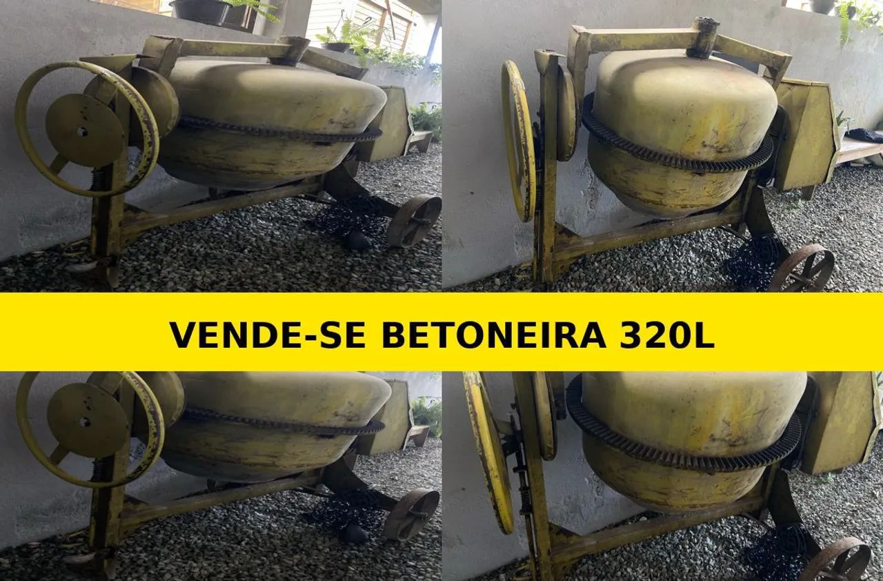 Betoneira 320L - À Venda!