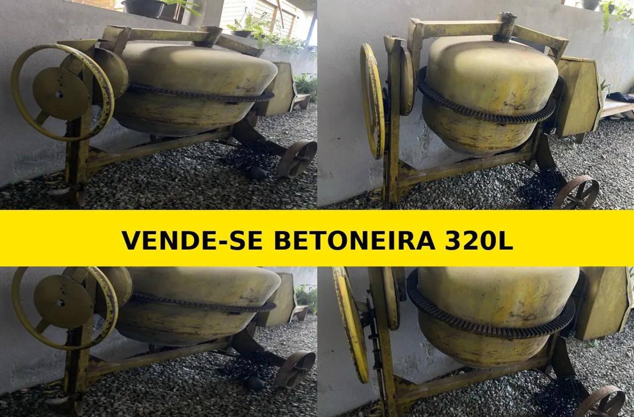 Betoneira 320L - À Venda!
