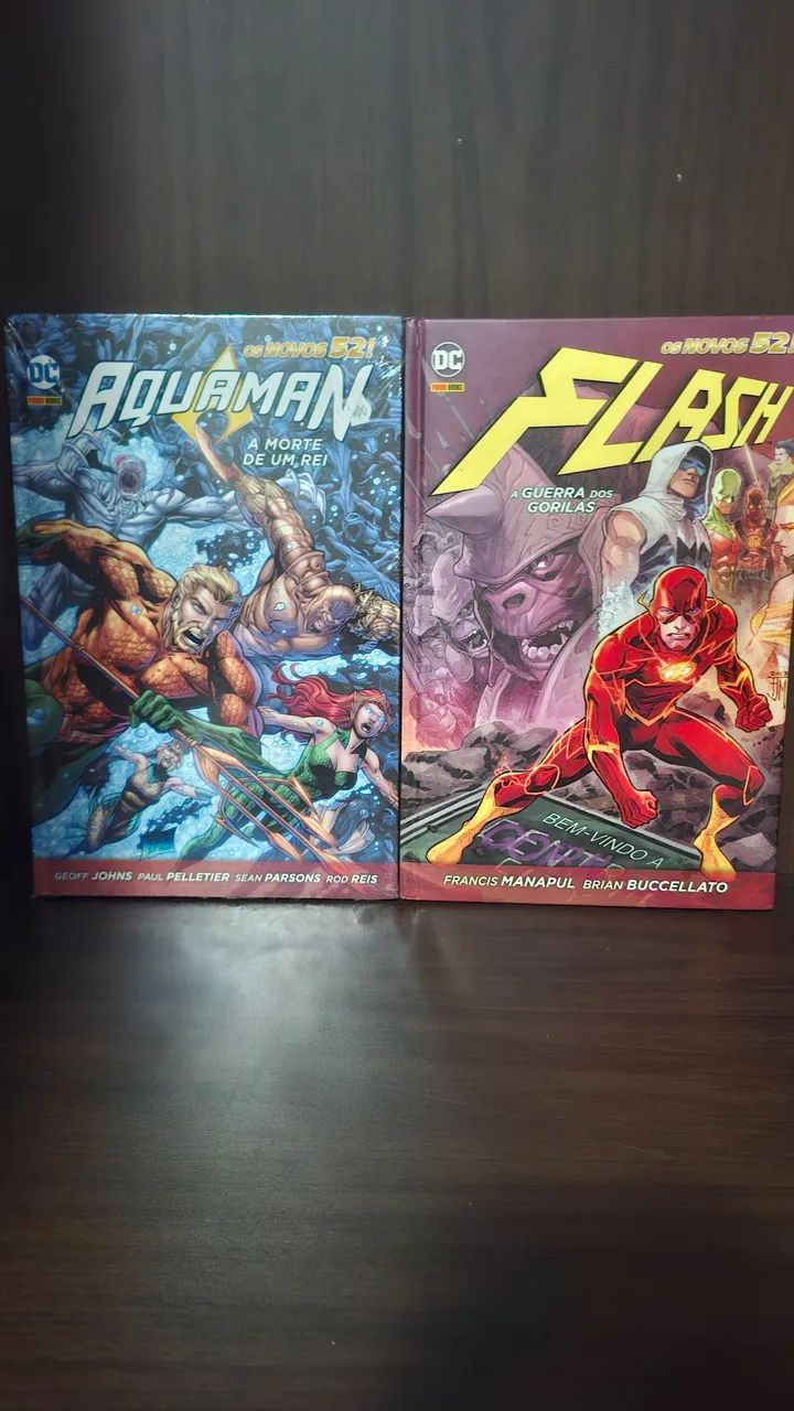 HQs Aquaman e Flash - Novos 52