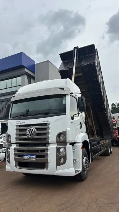Volkswagen 6x4 Caçamba Agrícola traçado silagem  - Foto 10