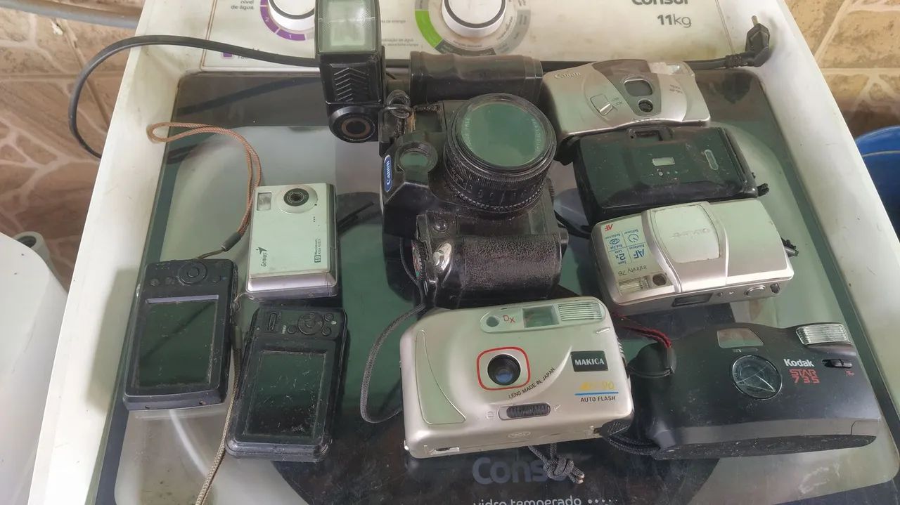 Câmeras Analógicas e Digitais Diversas - Foto 3