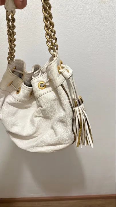 Bolsa Carmen Steffens branca - Foto 2