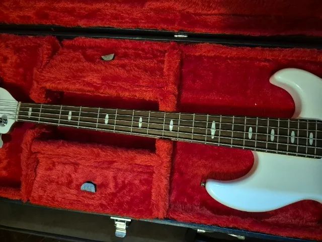 Baixo Yamaha BB615 5c Branco Ativo - Foto 5