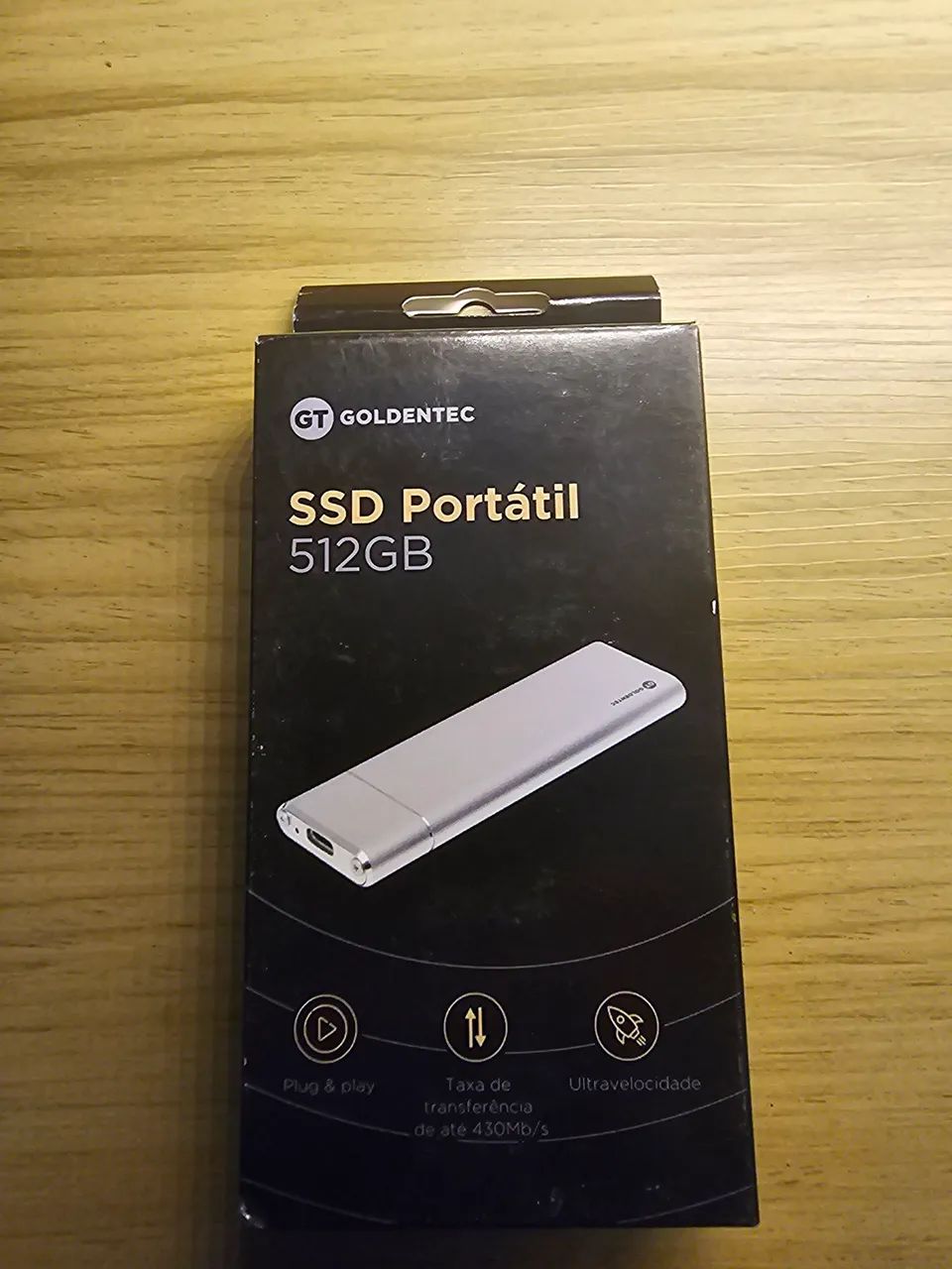 SSD Portátil 512GB USB-C | Goldentec