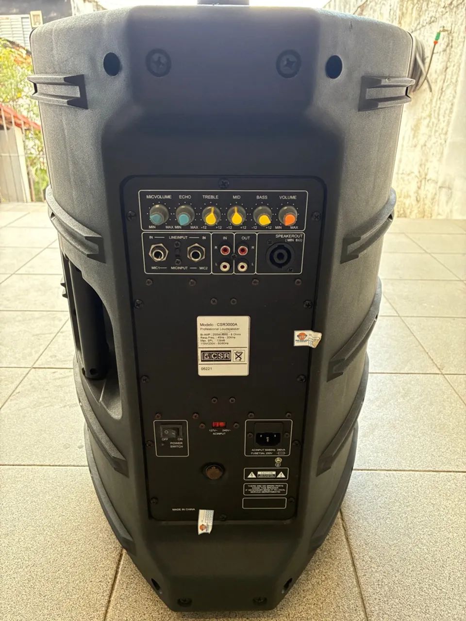 Caixa de som CSR 4000a Ativa - Foto 2