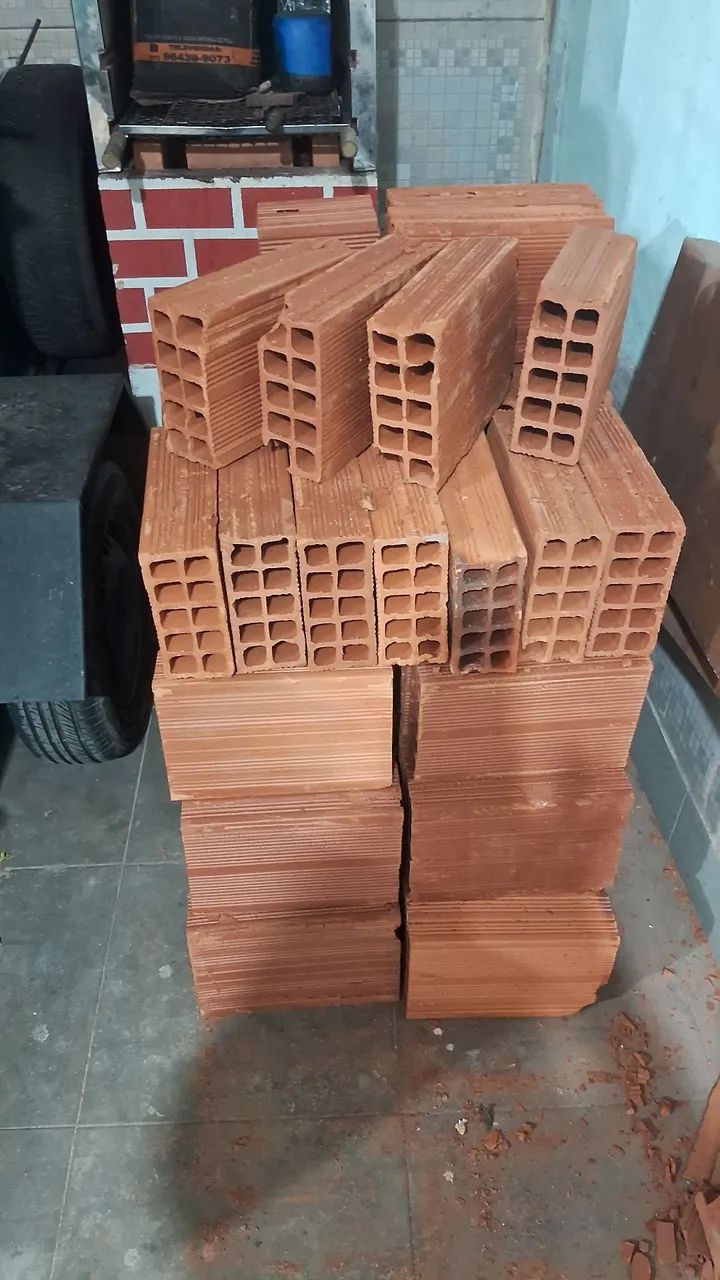 Tijolos para alvenaria 20x30