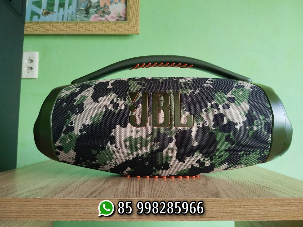 JBL boombox 3 camuflada nova
