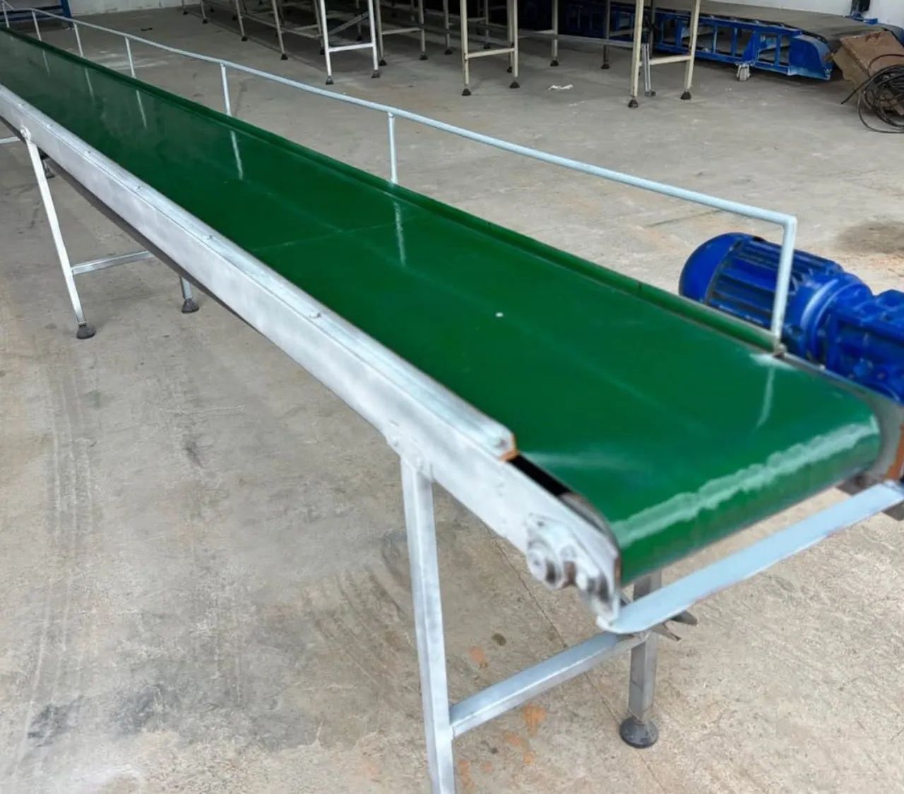 Esteira transportadora 52 metros 5 módulos completos  - Foto 3