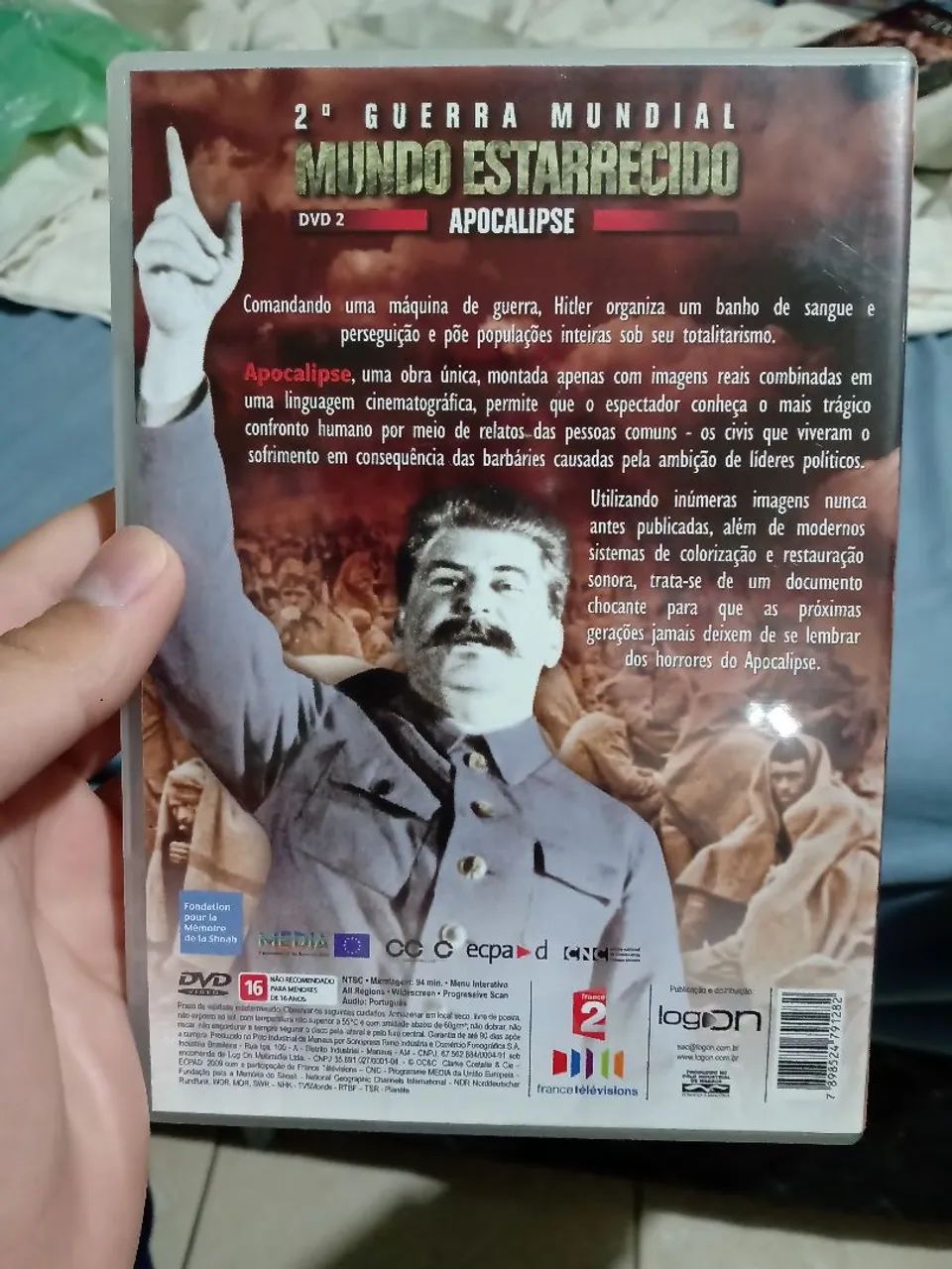 Dvd original, mundo estarrecido - Foto 2