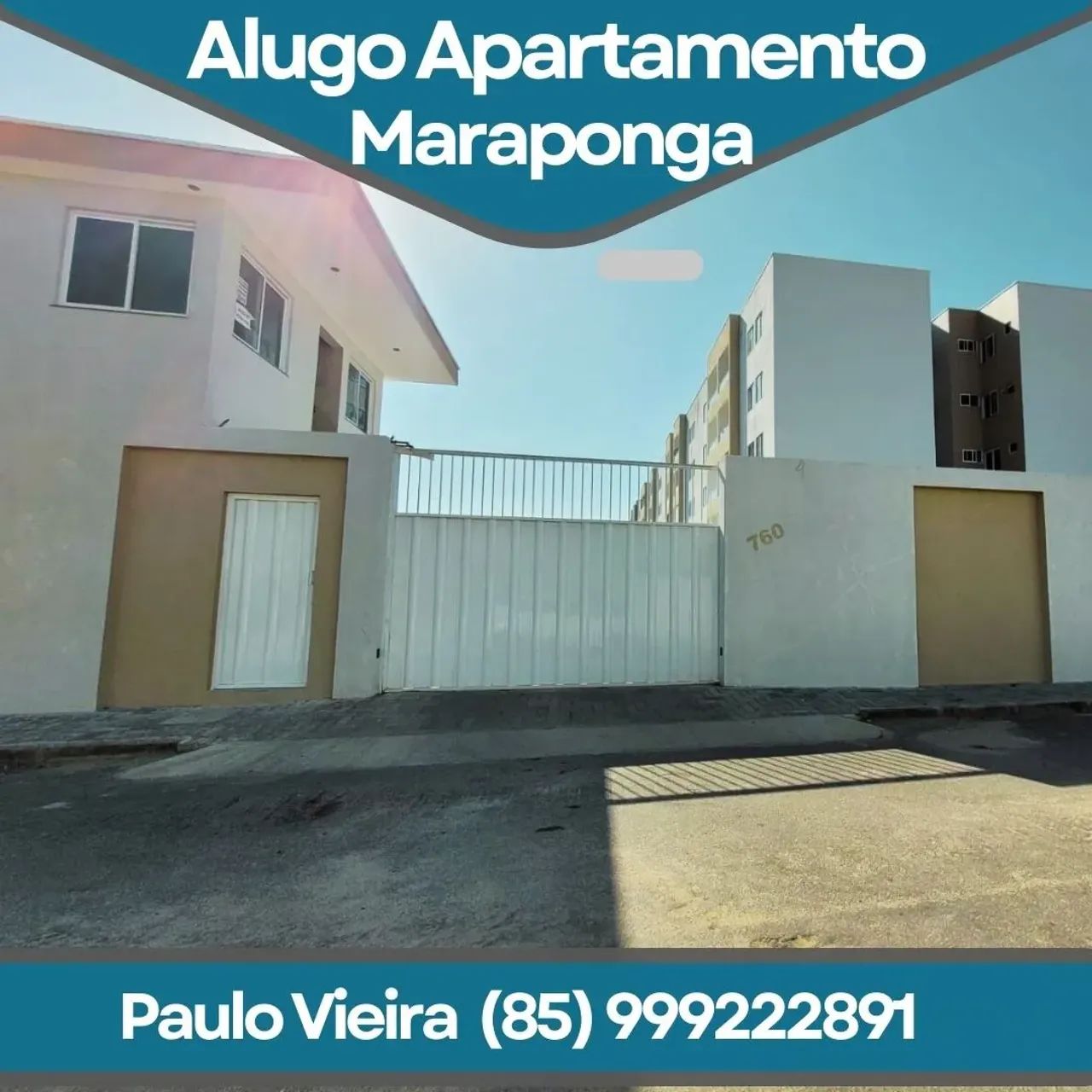 Alugo Apartamento Novo 03 Quartos, 02 Banheiros , Lazer e Varanda no Bairro Maraponga!