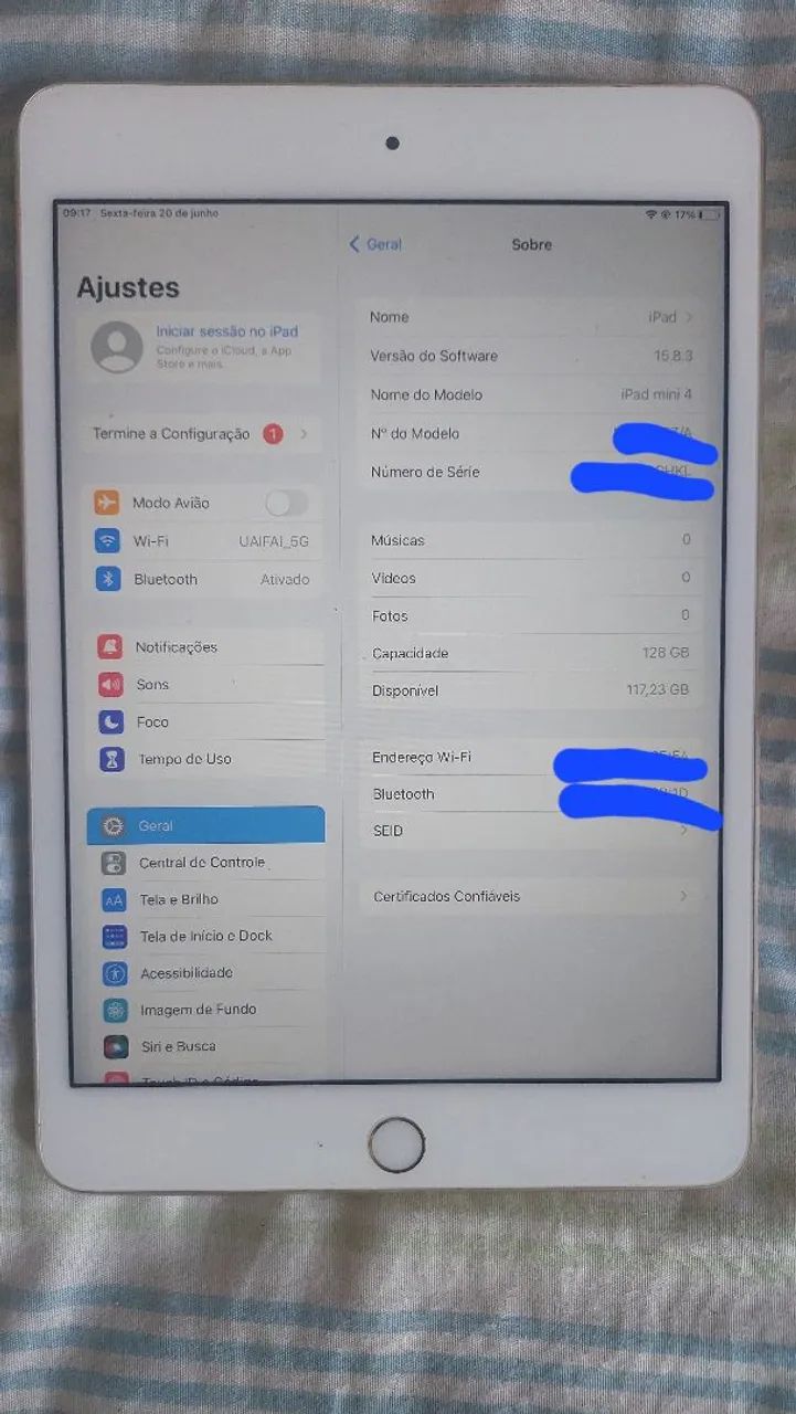 iPad Apple Mini 4 Dourado 128 Giga - Foto 3