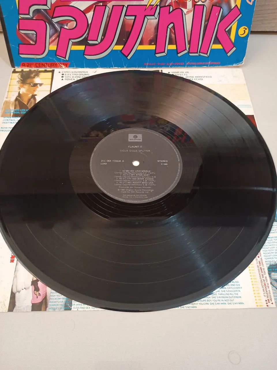 Disco de Vinil - Flaunt It - Sigue Sigue Sputnik - Foto 2