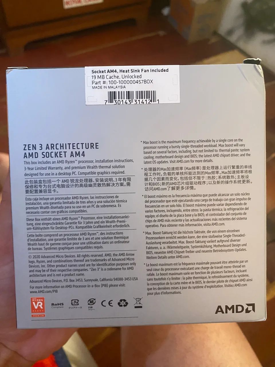 Processador RYZEN 5 5500 - Foto 2