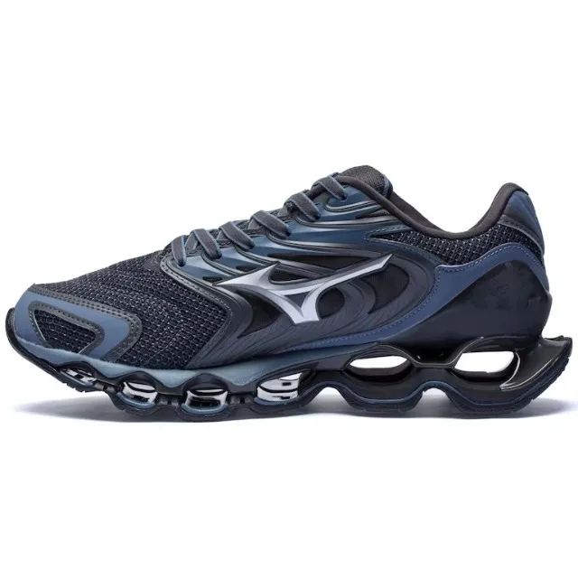 Tênis Mizuno Wave Prophecy 12S Novo Original na Caixa Preto Azul Promoção - Foto 3