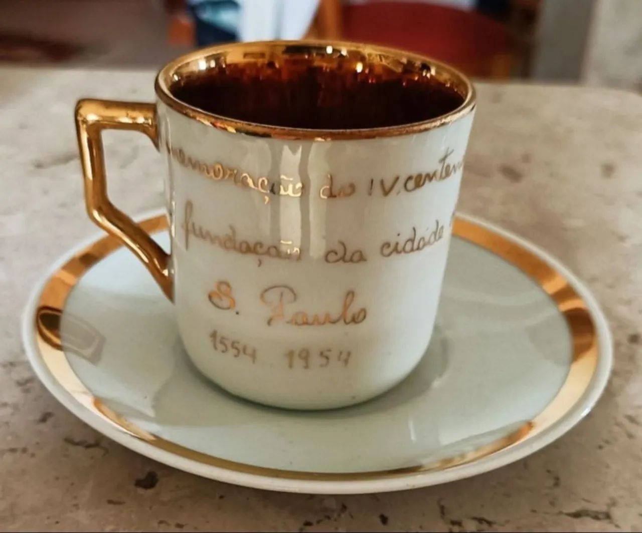 XÍCARA EM OURO - RARIDADE - Foto 6