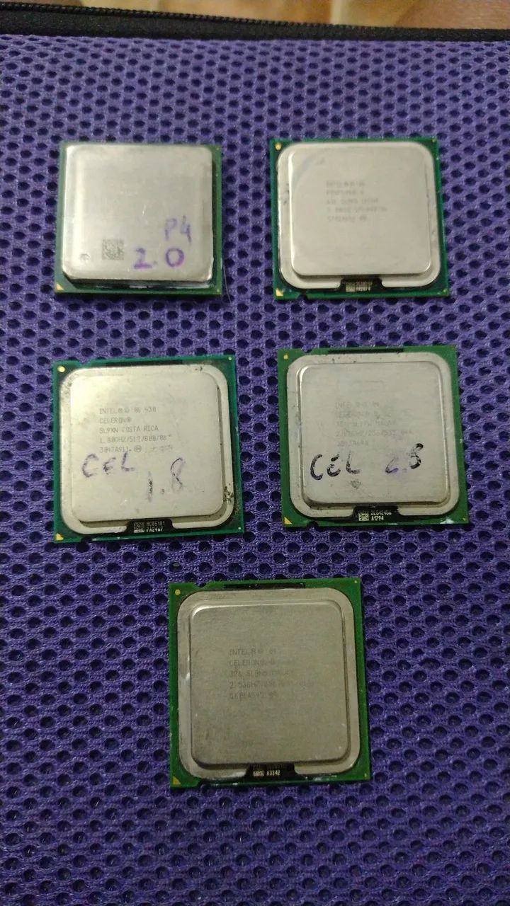 Processadores Pentium 4 e Celeron-D