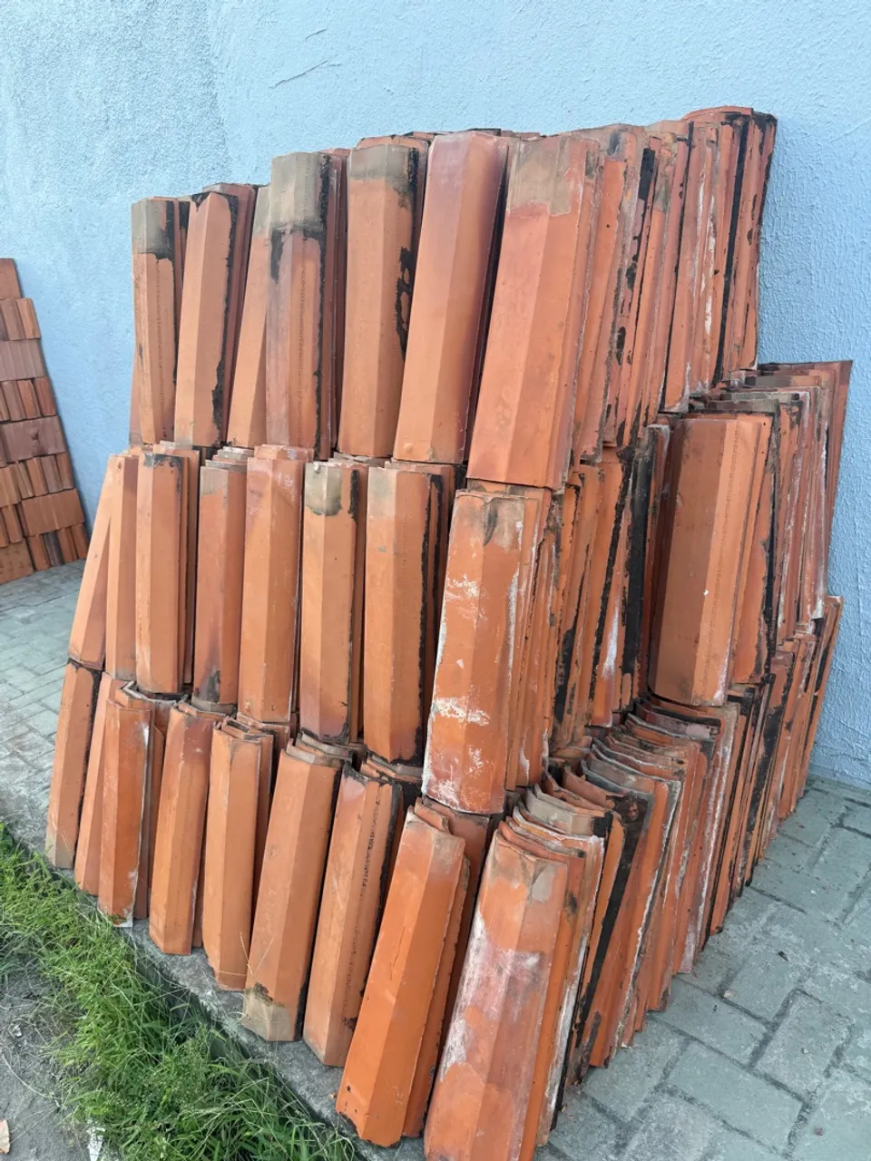 Telhas para construção usadas
