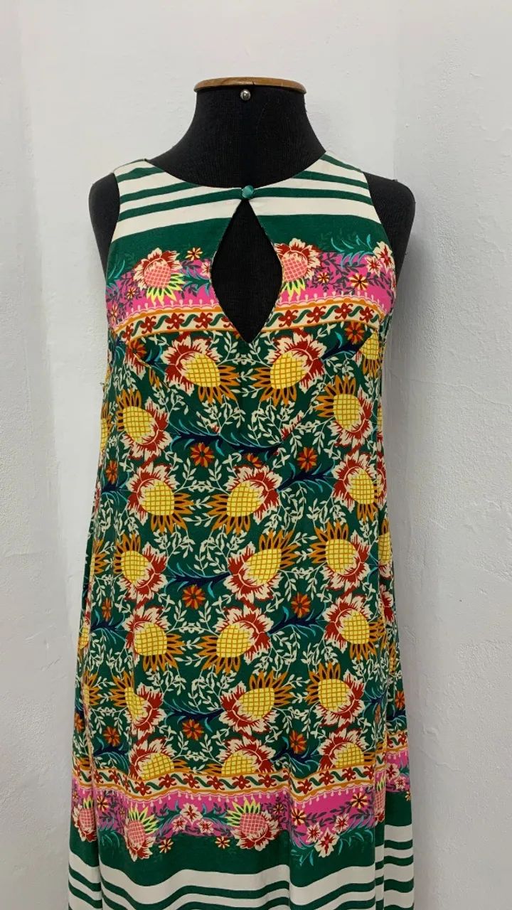 Vestido estampado | FARM 36/38 (C-054) - Foto 2