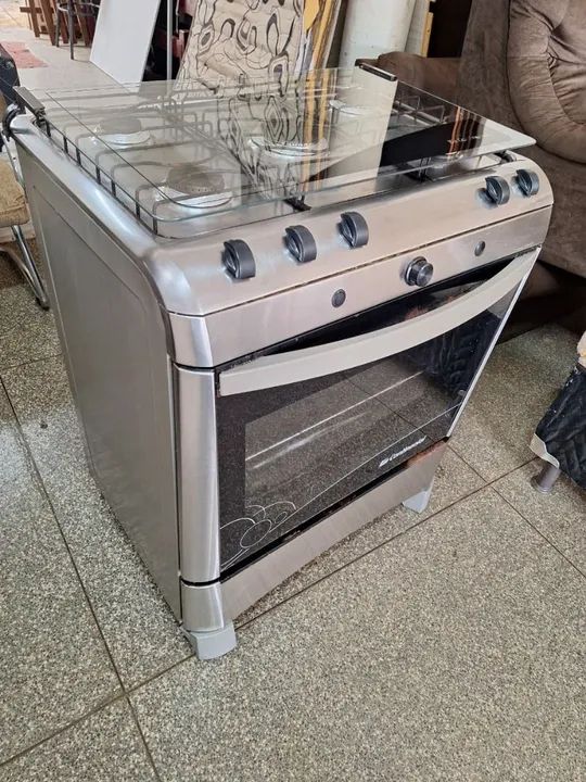 Fogão continental 5 bocas acendimento elétrico e luz de forno ((ENTREGO)) - Foto 3