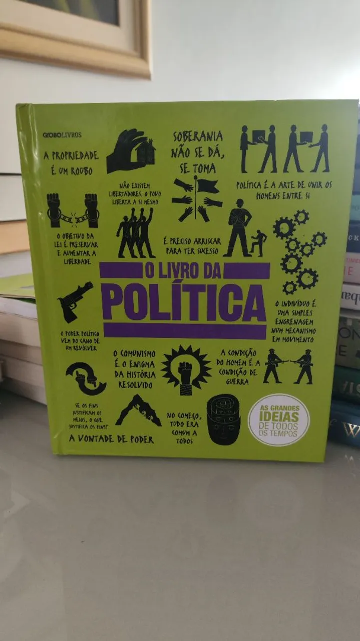 Livro O Livro da Política - Ideias de todos os tempos