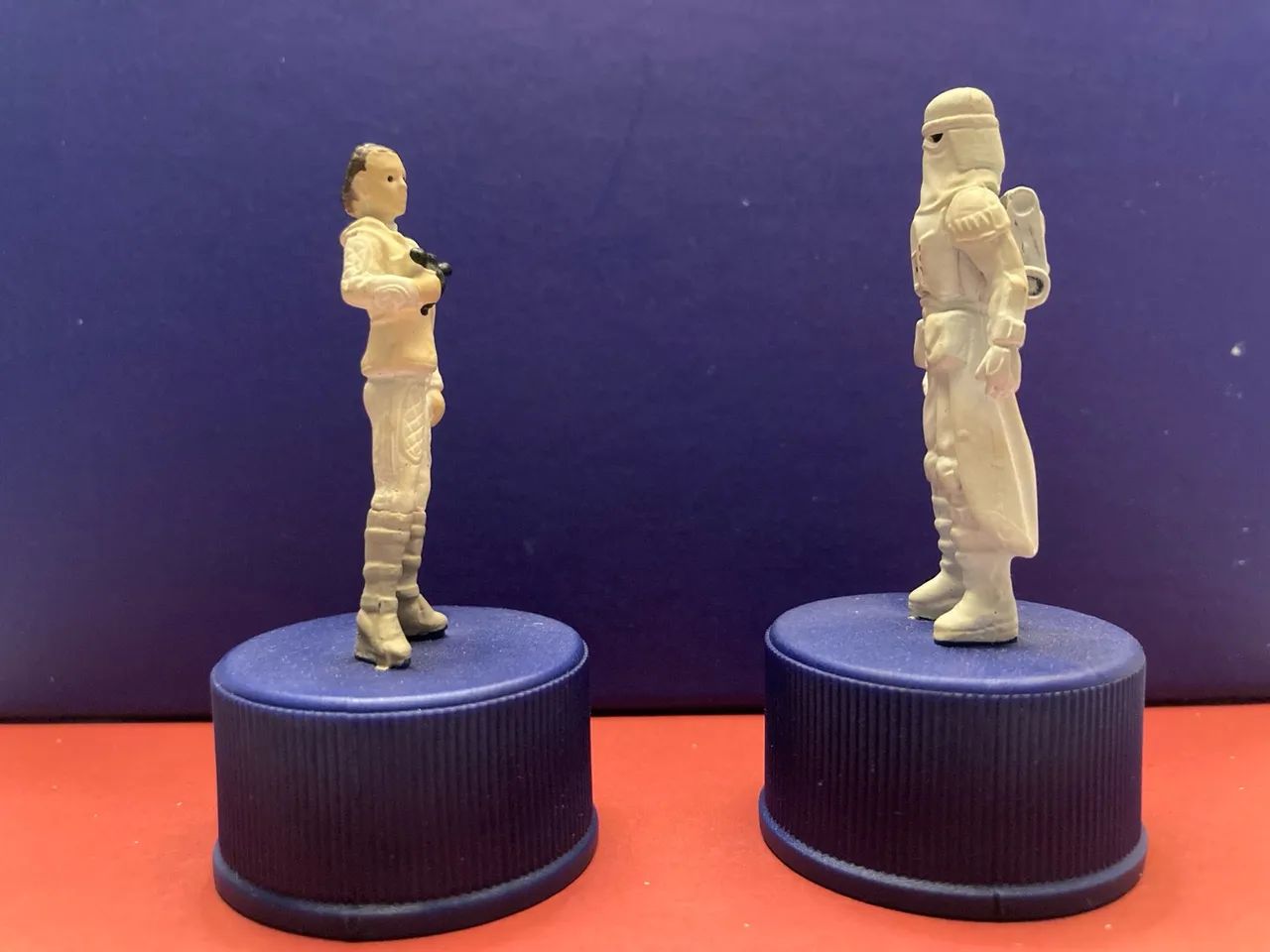 Miniaturas Star Wars - Princesa Leia ( hoth ) e Snowtrooper Pepsi Japão 2002 - Foto 4