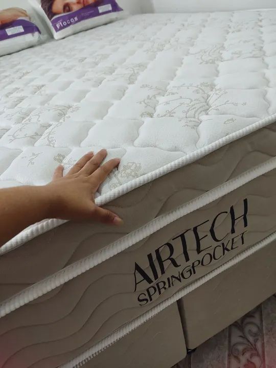 CAMA ORTOBOM SUPER KING 75 CENTÍMETROS 