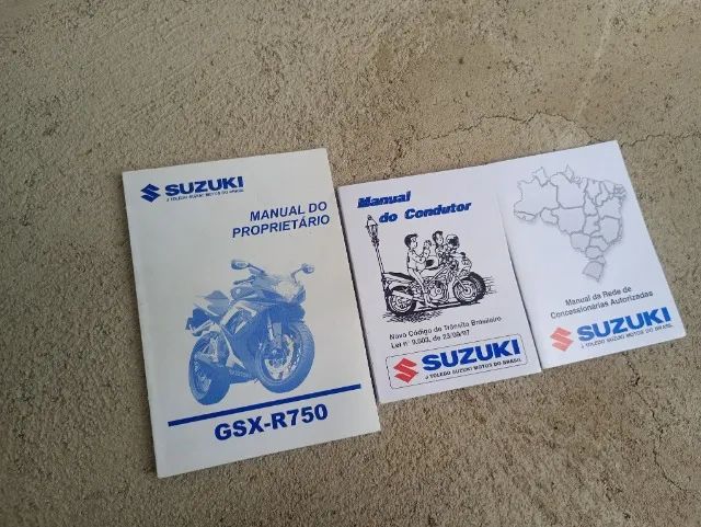 Manual proprietário srad 750