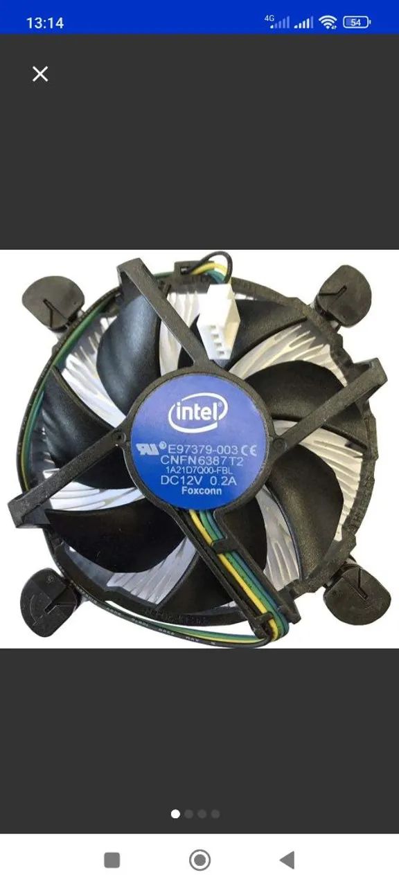 Cooler Processador Intel  - Foto 3