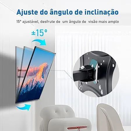 Suporte Articulado de Parede para TV 14? a 42? - Foto 4