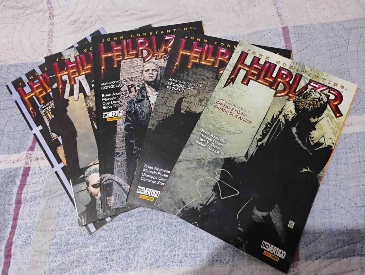 Hellblazer Amaldiçoado - Coleção Completa do Brian Azzarello