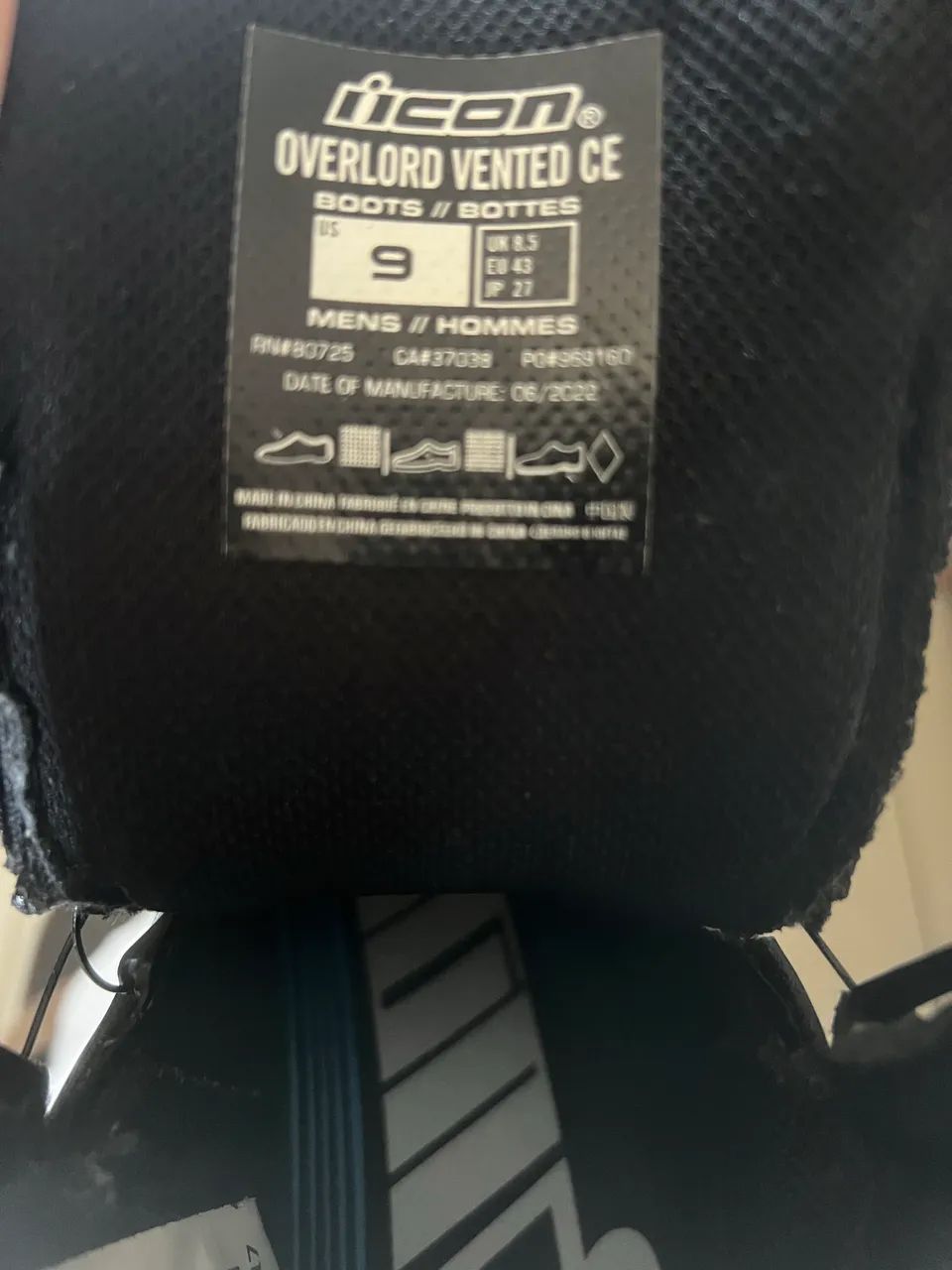 Bota ICON, para motociclistas. - Foto 2