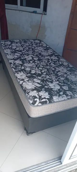 Cama Box de solteiro com Colchão - Foto 2