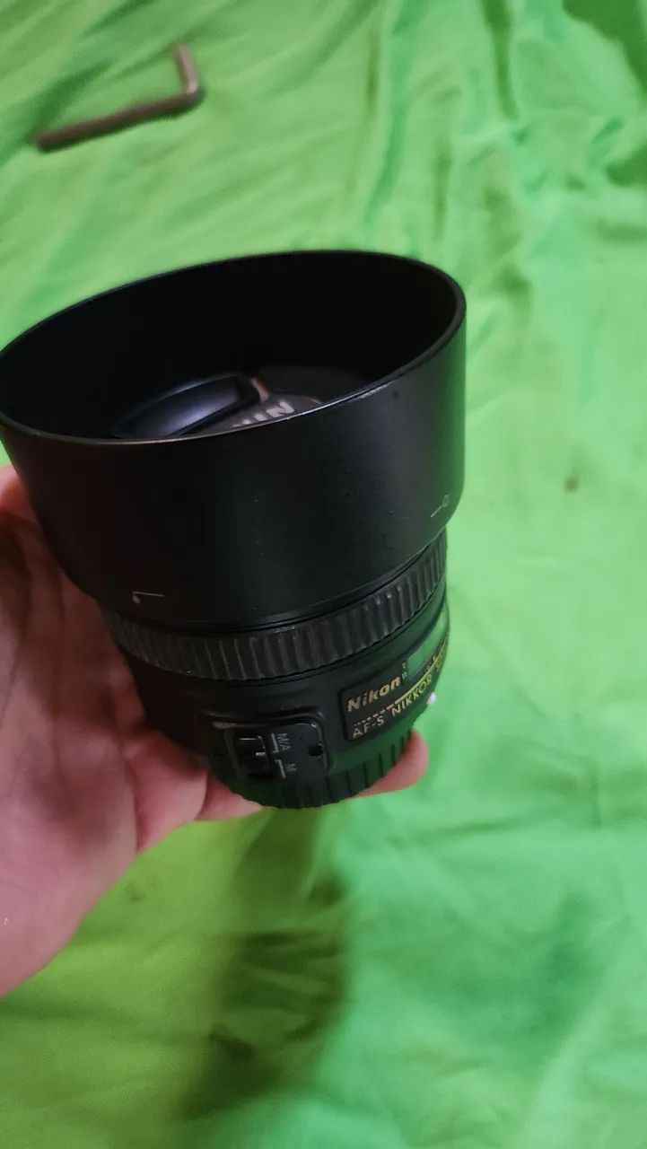 Lente Nikon AF-S 50mm f/1.8G + Acessórios - Foto 4