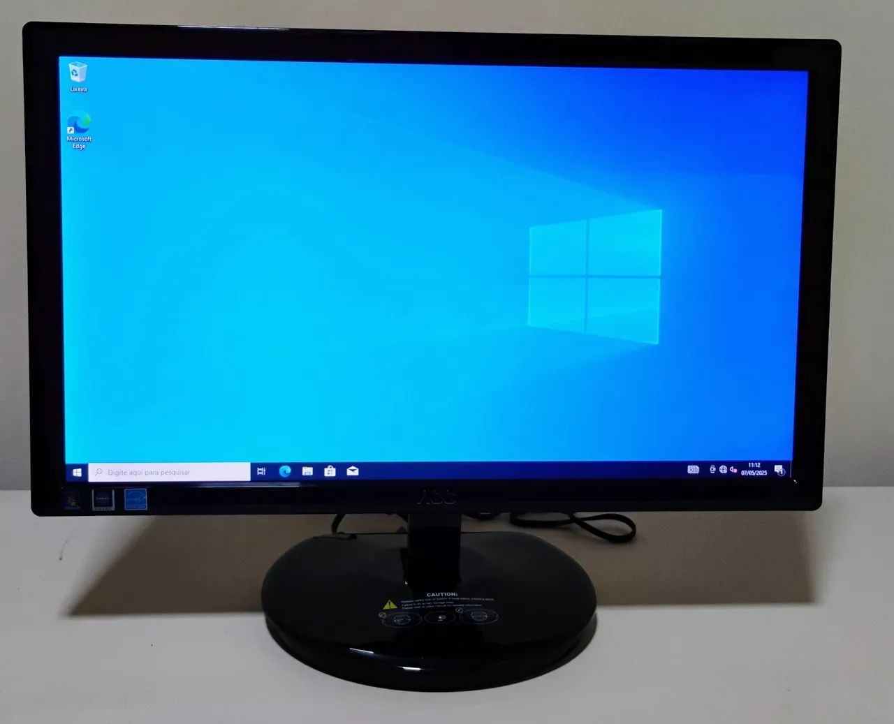 Monitor LCD AOC 20 polegadas Modelo: E2043FK - Foto 4