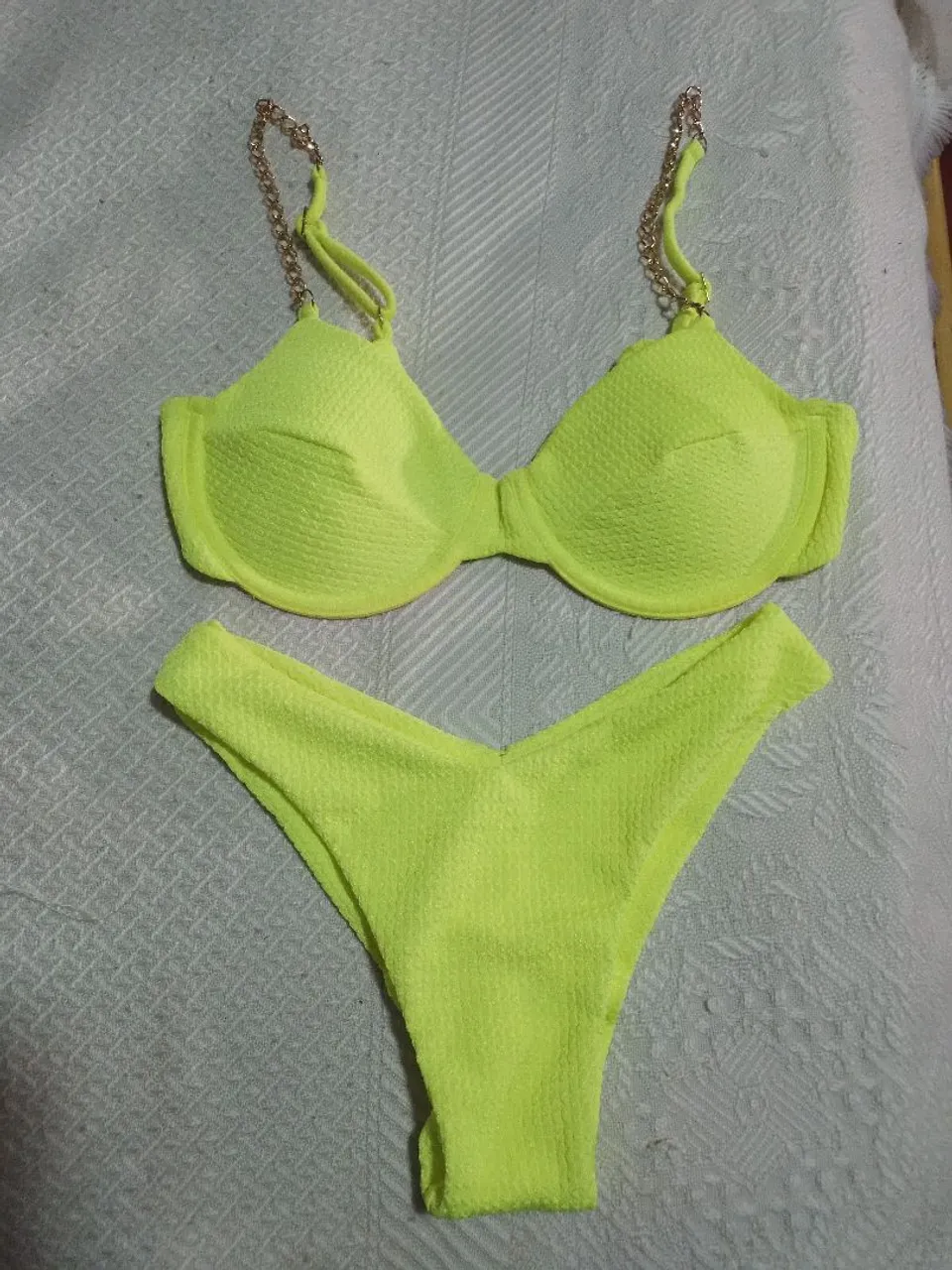 Biquíni neon corrente - Corpo Leve