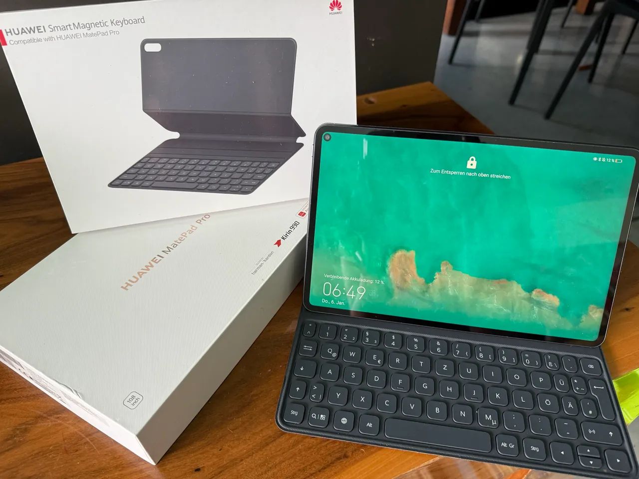 HUAWEI MatePad com teclado magnético 